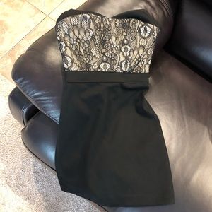 Bebe Lace Corset Dress